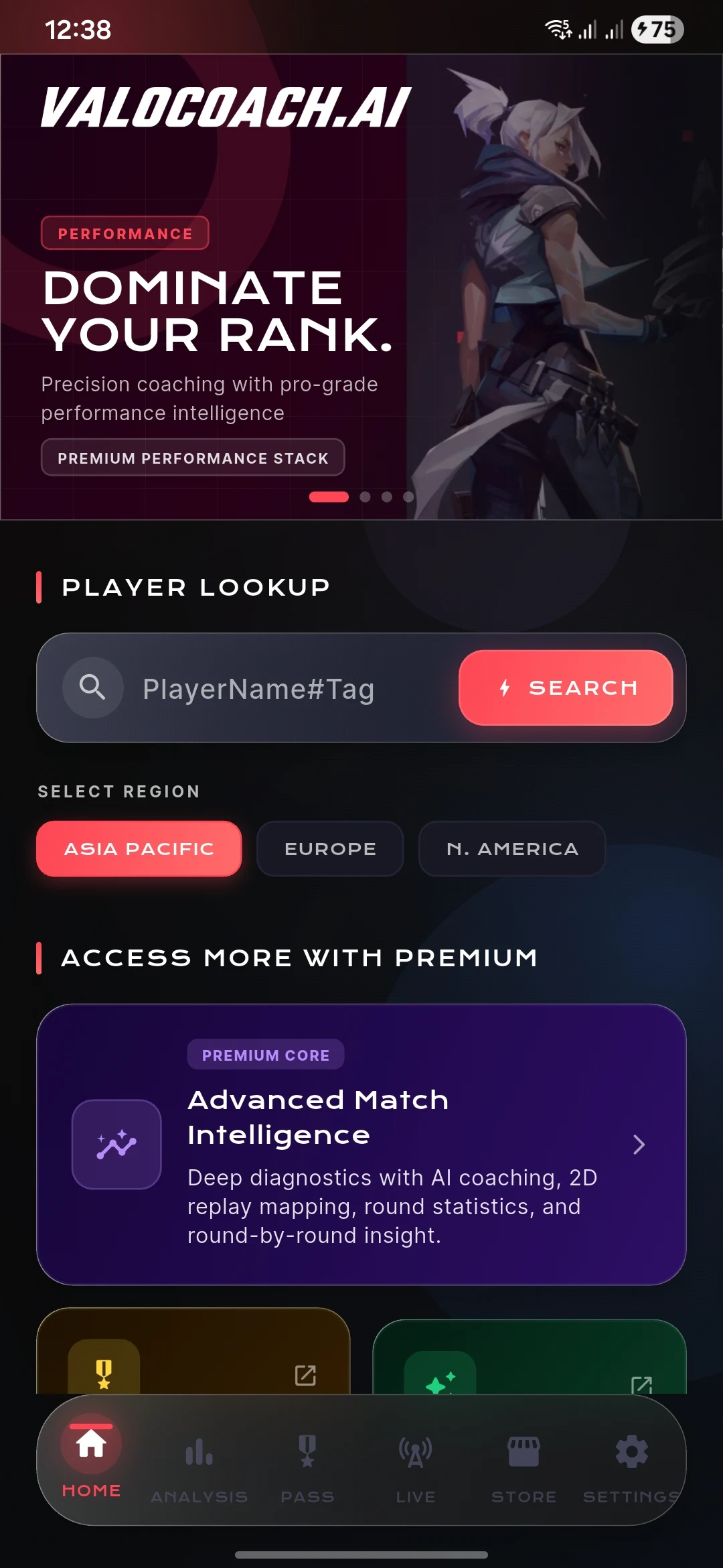VALOCOACH.AI screenshot