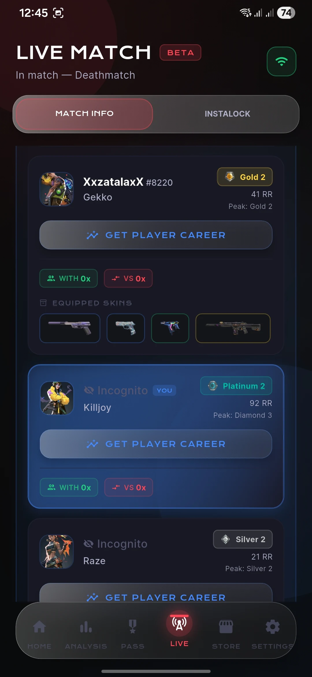 VALOCOACH.AI screenshot